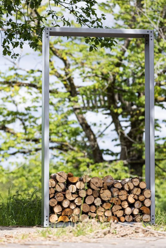 Venture Home Mombasa Vedstaplare i Silver