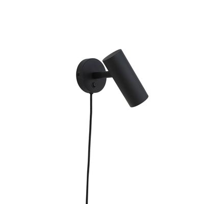 House Nordic Paris Vägglampa Svart