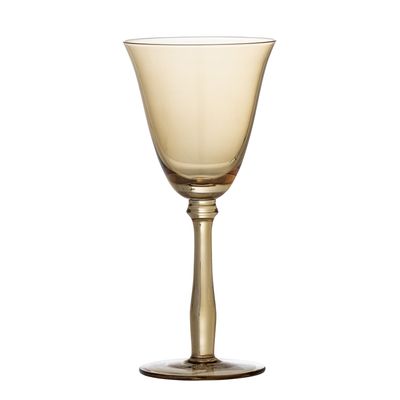 Bloomingville Viaja Wine Glas, Brun, Glas - 6-pack