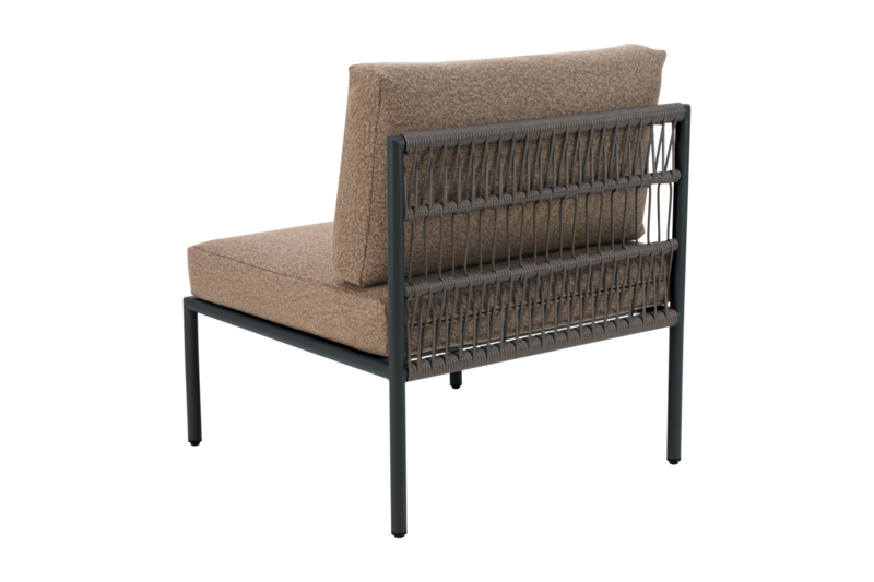 Brafab Reno Mittdel Svart/Raw Peanut