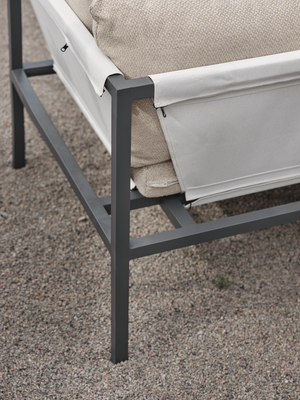 Brafab Allie Hörnsoffa Barley/Anthracite