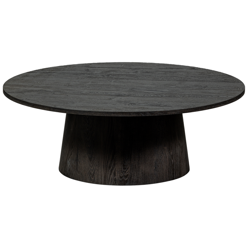 WOOOD Maan Soffbord MDF Mörkbrun 35xØ100 cm