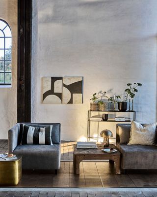 House Doctor Hape Väggkonst Svart/Off-white