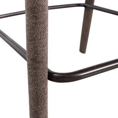 WOOOD Noble Barstol i Mullvadsfärg