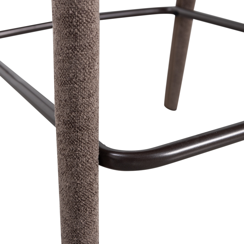 WOOOD Noble Barstol i Mullvadsfärg