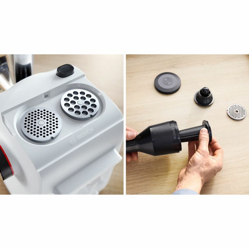 Bosch Köttkvarn  MFWS420W  1300W Rostfri Kvarn