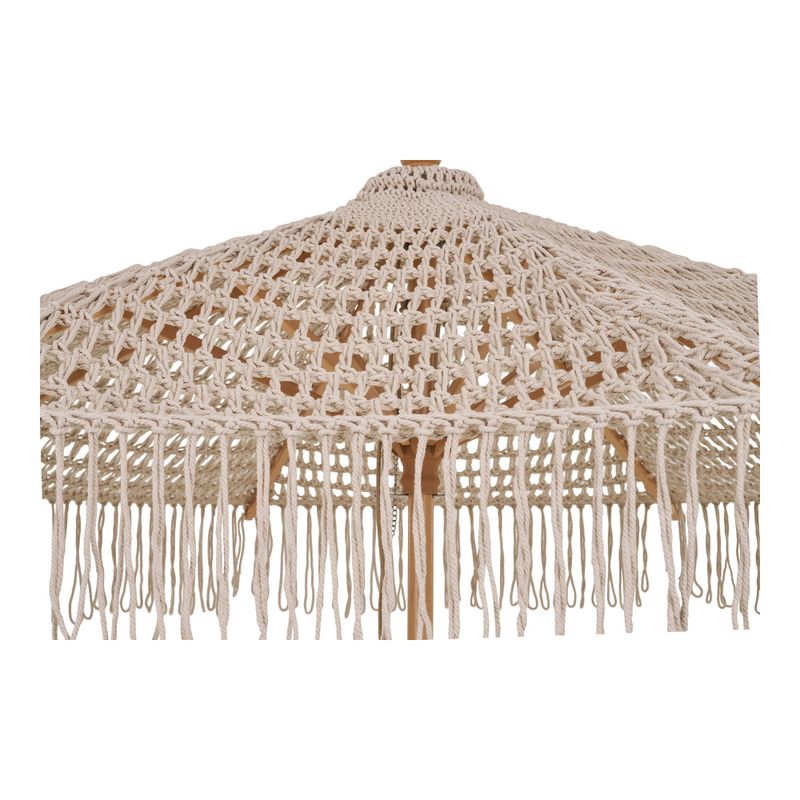 House Nordic Martos Stickad Paraply Beige