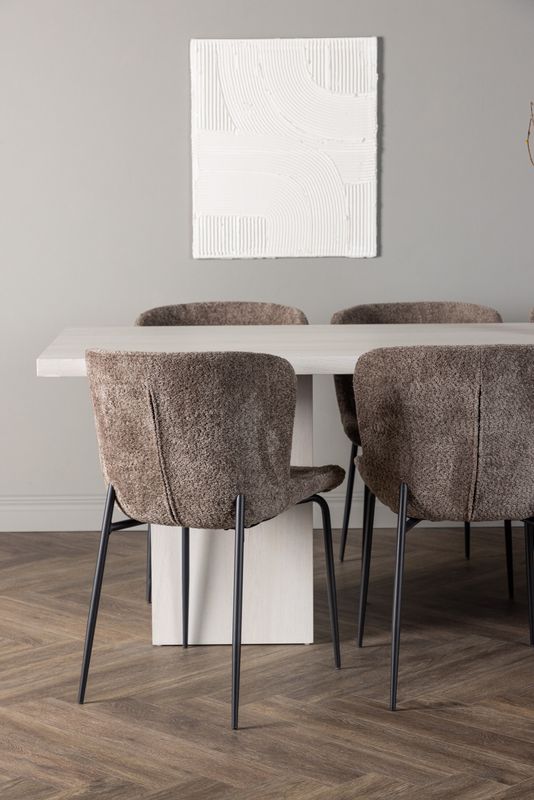 Venture Home Matgrupp Olga med Modesto Stolar