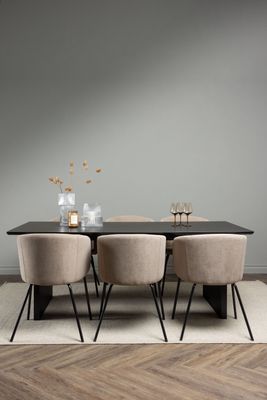 Venture Home Matgrupp Vail med Stolarna Berit