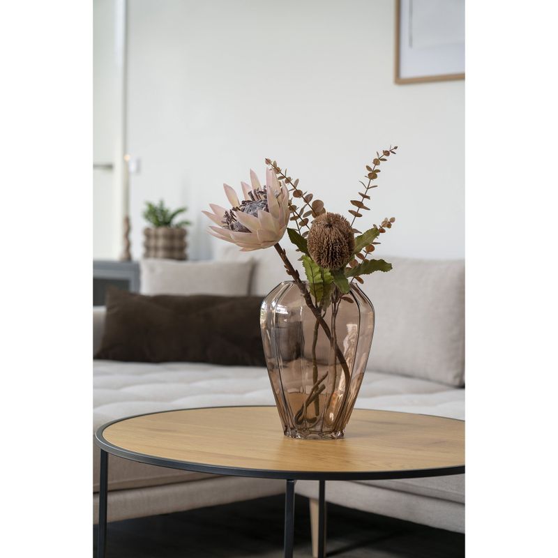 House Nordic Glasvas Brun
