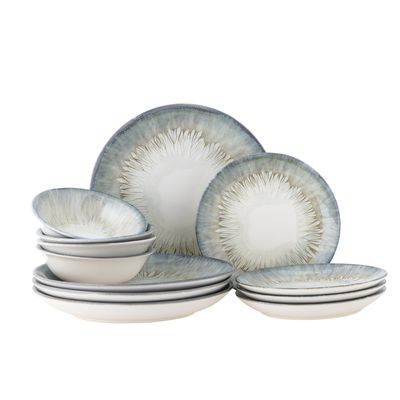Bloomingville Calen Dinnerware Set, Blå, Stengods