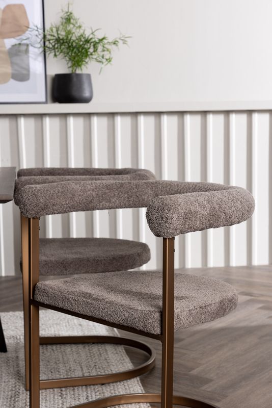 Venture Home Matgrupp Kaseindon med Stolar Morning