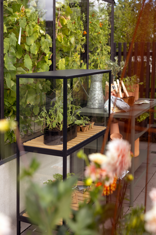 Brafab Grower Greens växtskåp hög svart