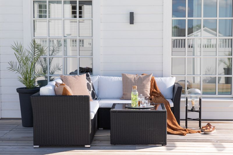 Venture Home Haiti Hörnsoffgrupp i Konstrotting