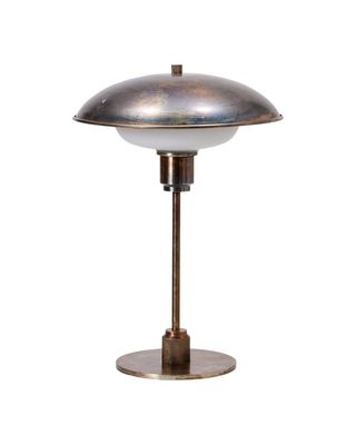 House Doctor Boston Bordslampa Antik Brun