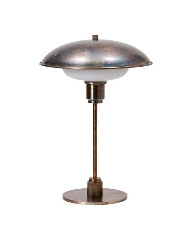 House Doctor Boston Bordslampa Antik Brun