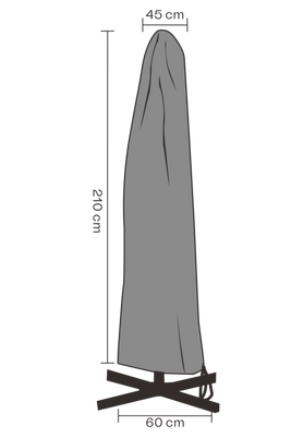 Brafab Parasollskydd 210x45/60 cm Waterproof