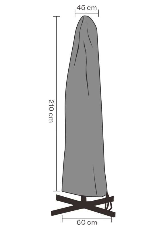 Brafab Parasollskydd 210x45/60 cm Waterproof