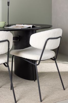 Venture Home Matgrupp Isolde med stolarna Chico