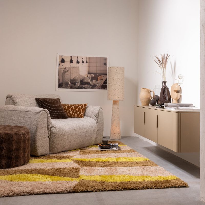 WOOOD Gunnar TV-bänk 154 cm i furu, lerfärgad