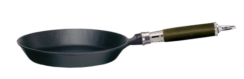 Ronneby Bruk, Maestro Stekpanna Gjutjärn 24 cm Silikonklätt Rostfritt Handtag
