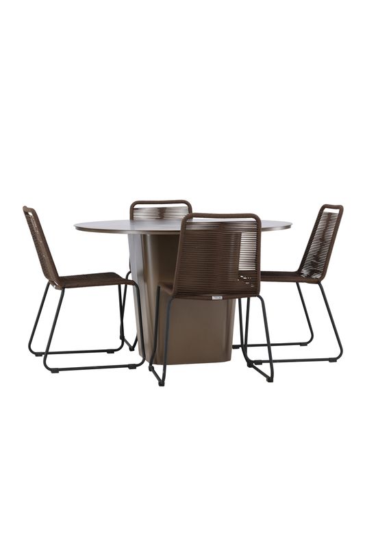 Venture Home Santa Fe Rund Matgrupp