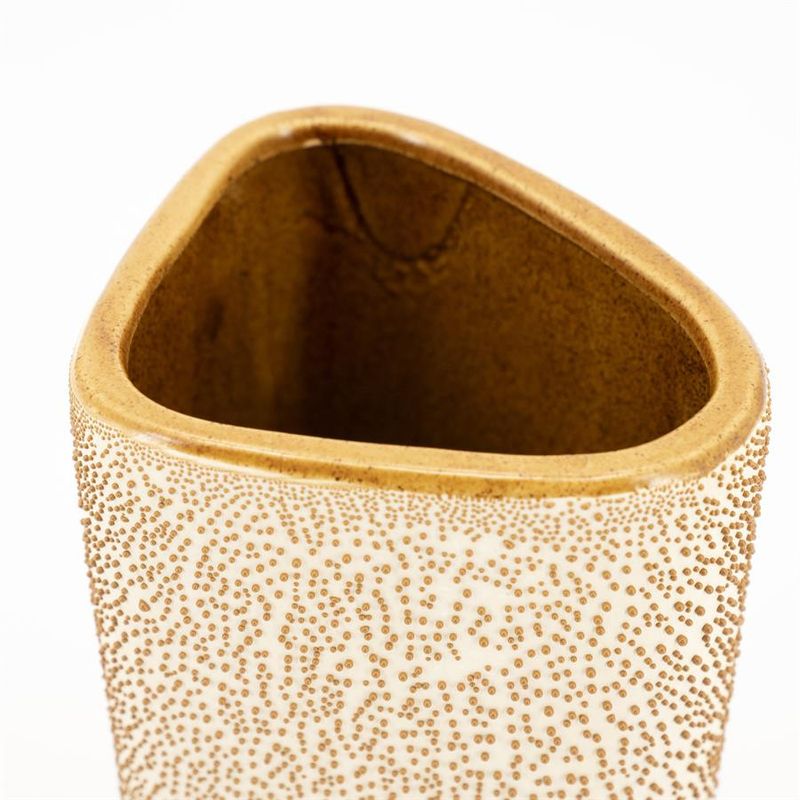 By Boo Dotangle Small - Mustard Gul Vas