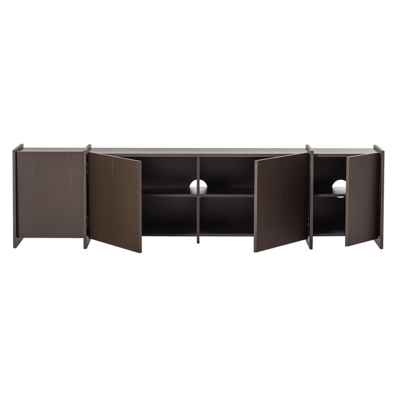 WOOOD BROCK TV-bänk 200 cm i askfaner