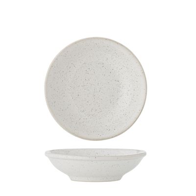 Bloomingville Addison Skål, Vit, Stengods - 12-pack