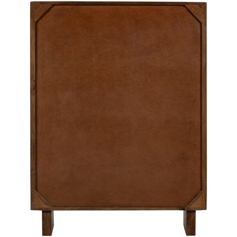 WOOOD KELLA Vitrinskåp i Mangoträ Brun