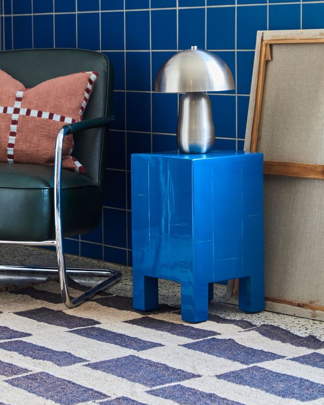 House Doctor Brick Sidobord Blå