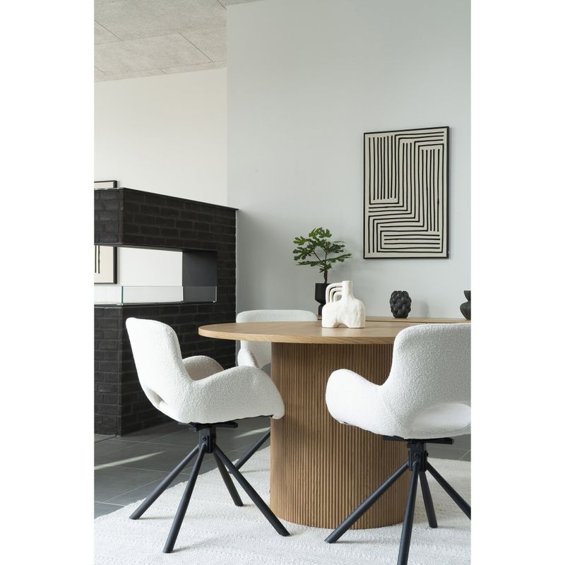 House Nordic Amorim Matstol Benvit 2 st