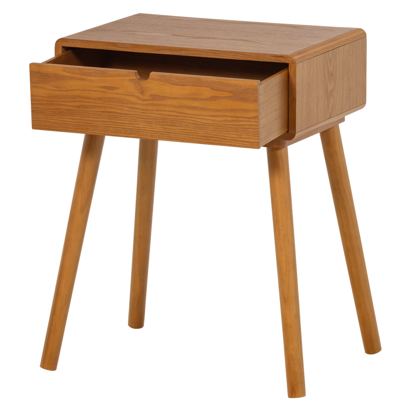 WOOOD Nelo Sängbord/Sidobord Trä Brun