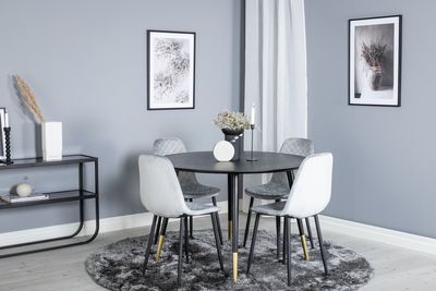 Venture Home Matgrupp Dipp med stolarna Polar