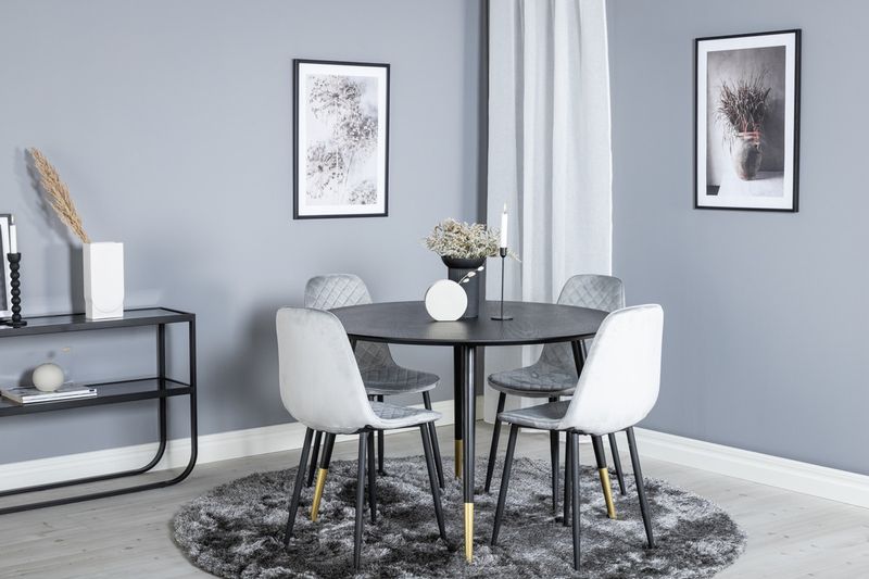 Venture Home Matgrupp Dipp med stolarna Polar