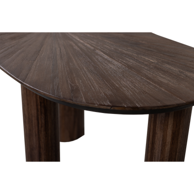 WOOOD Sun Organiskt Sidobord/Skrivbord i Återvunnet Teak - Brun