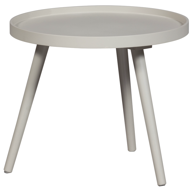 WOOOD Mesa Sidobord M Trä Sand 45xØ45