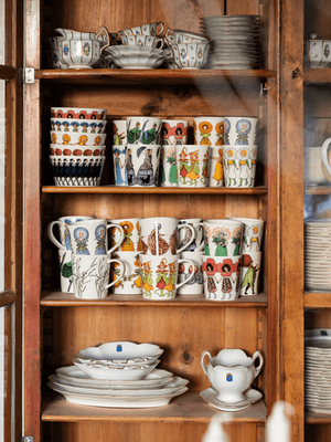 Design House Stockholm Elsa Beskow Mugg Cornflower 40 cl med öra
