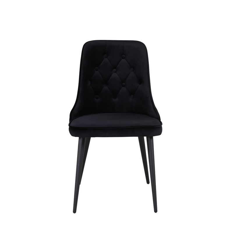 Venture Home Velvet Deluxe Matstol 2-pack