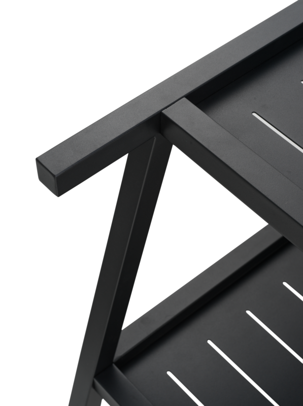 Brafab Samvaro serveringsvagn svart