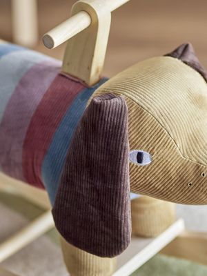 Bloomingville Charlie gungdjur, hund, flerfärgad polyester