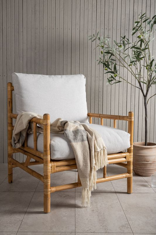 Venture Home Cane Fåtölj i Bambu