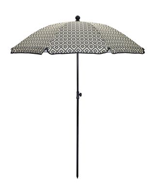 House Doctor Port Strandparasoll Svart/Sand