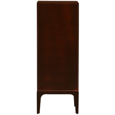 WOOOD Merge Skåp med 6 Lådor i Eukalyptusträ Brun