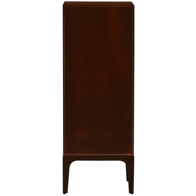 WOOOD Merge Skåp med 6 Lådor i Eukalyptusträ Brun