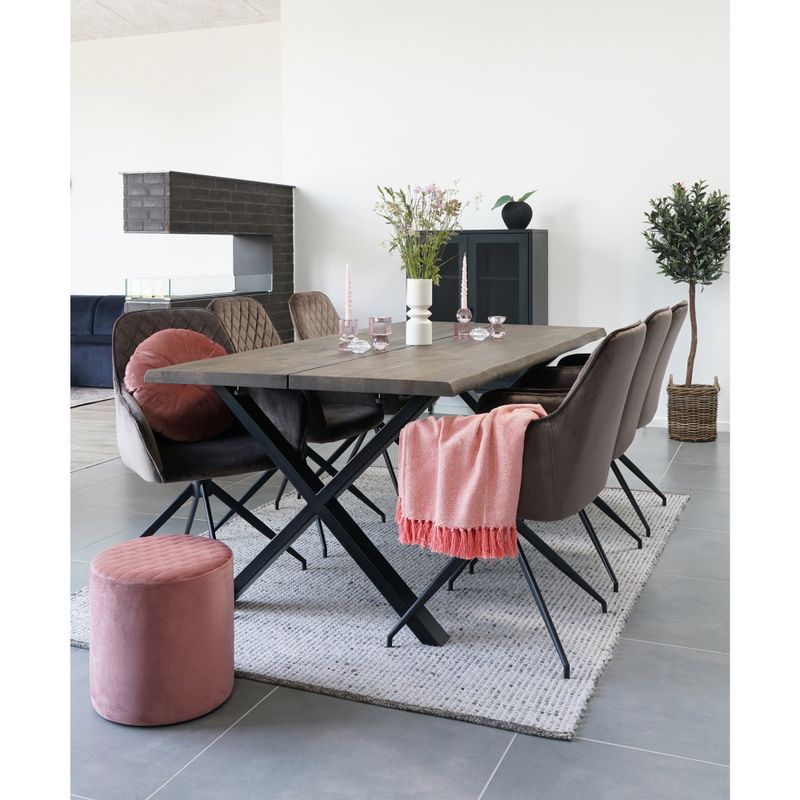 House Nordic Harbo Svängbar Matstol Ljusbrun