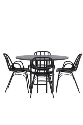 Venture Home Matgrupp Copenhagen med Dyrön-stolar