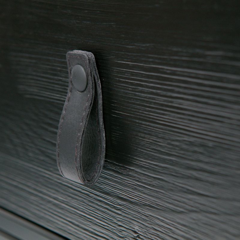 WOOOD Zola Nattduksbord med Låda Svart