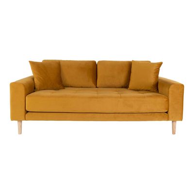 House Nordic Lido 2,5-sits Soffa i Mustard Yellow