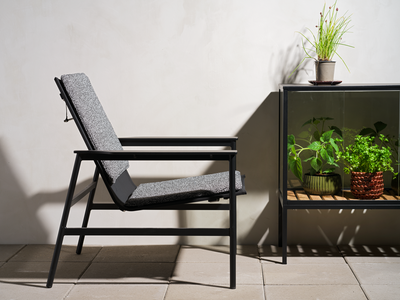 Brafab Soro Fåtölj Svart / Teddy